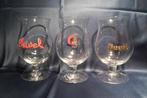 Duvel Glazen 3 Stuks + Viltjes, Ophalen of Verzenden, Zo goed als nieuw, Glas of Glazen, Duvel