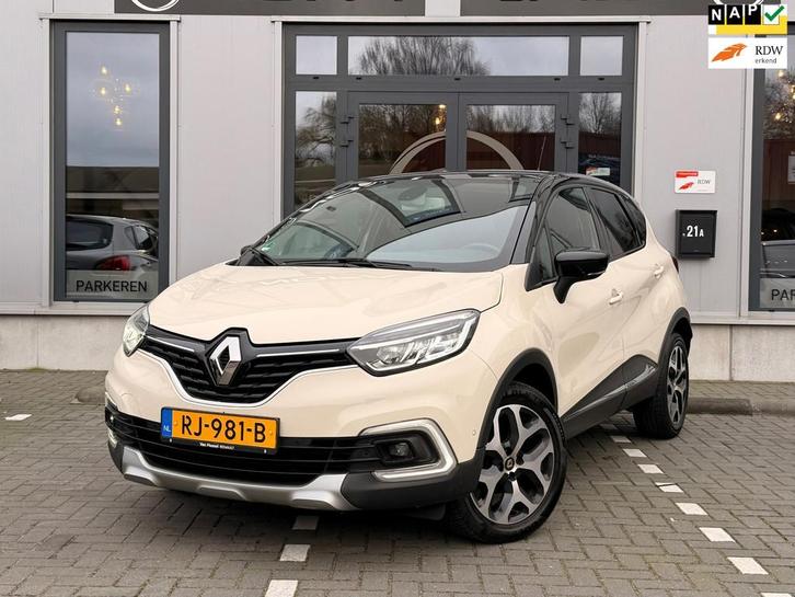 Renault Captur 0.9 TCe Edition One|Leer|Camera|Rlink, Auto's, Renault, Bedrijf, Te koop, Captur, ABS, Achteruitrijcamera, Airbags