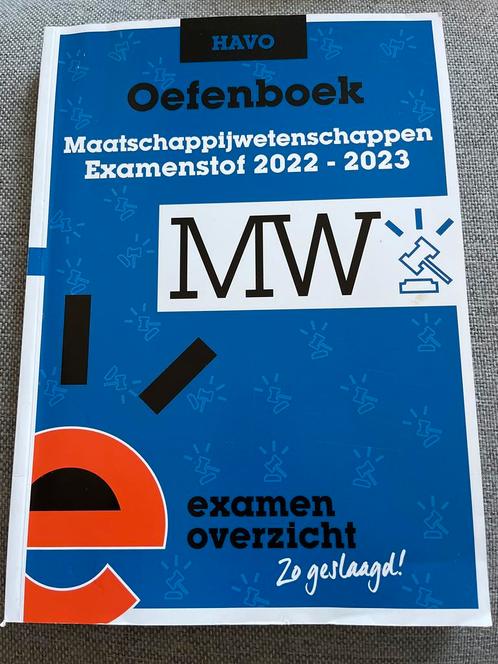 HAVO Maatschappijwetenschappen Oefenboek 2022-2023, Boeken, Schoolboeken, Zo goed als nieuw, Maatschappijleer, HAVO, Ophalen of Verzenden