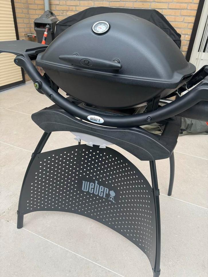 Weber Q2200 Gasbarbecue met Standaard, Tuin en Terras, Elektrische barbecues, Gebruikt, Ophalen