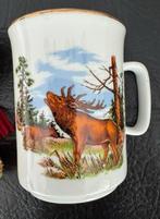 Mok herten Dwingeloo eversberg eland gewei Bavaria, Verzamelen, Biermerken, Ophalen of Verzenden, Zo goed als nieuw, Bavaria