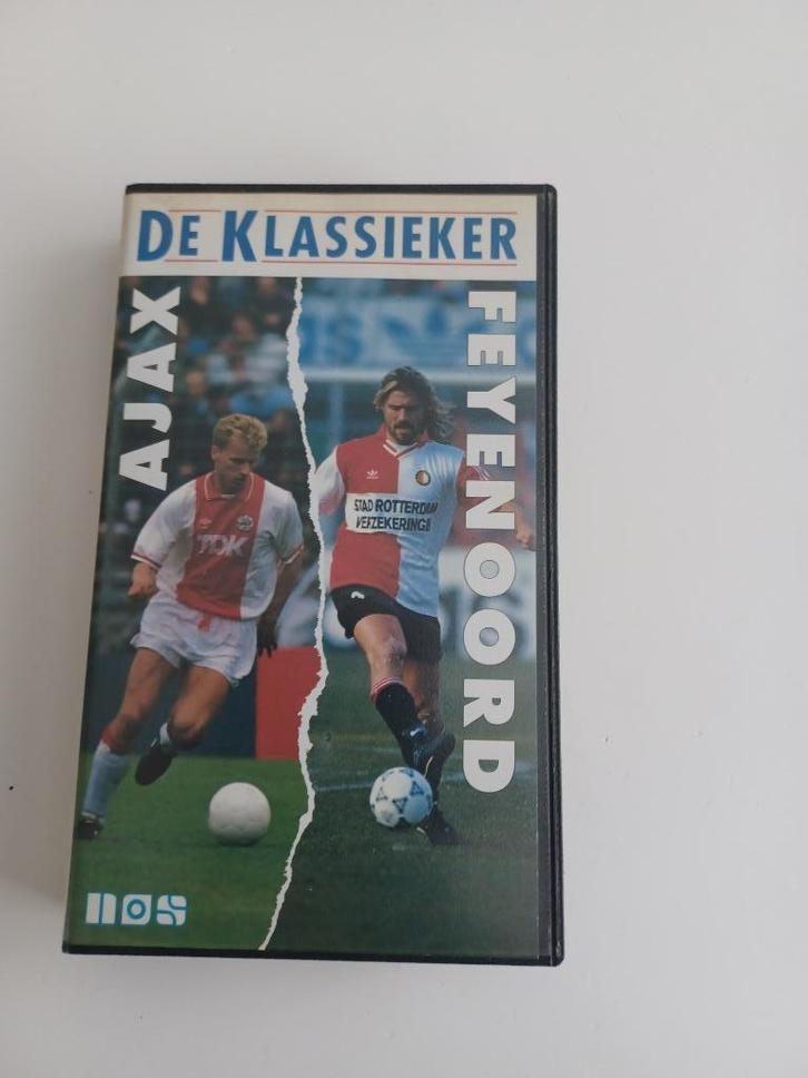 de klassieker ajax feyenoord, Cd's en Dvd's, VHS | Documentaire, Tv en Muziek, Zo goed als nieuw, Documentaire, Alle leeftijden