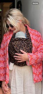 Artipoppe draagdoek luipaardprint, Kinderen en Baby's, Babydragers en Draagdoeken, Draagdoek, Zo goed als nieuw, Buik, Rug of Zij