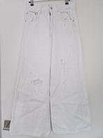 Leuke lange wijde witte broek Zara 13/14 (164), Broek, Meisje, Ophalen of Verzenden, Zo goed als nieuw
