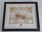 Prent eeuwfeest 1813-1913 Gemeente Amsterdam schooljeugd, Verzamelen, Foto's en Prenten, Gebruikt, Ophalen of Verzenden, Voor 1940