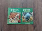 Biggles Deel 6 en 14 / 1e druk, Meerdere stripboeken, Ophalen of Verzenden, Gelezen