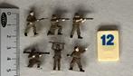 Soldaatjes 12 Russen ww2 schaal 1:72 of 1:76, Ophalen of Verzenden, Gebruikt, 1:50 of kleiner, Figuur of Figuren
