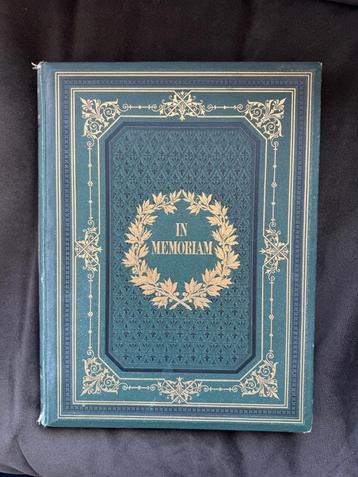 Boek In Memoriam.  beschikbaar voor biedingen