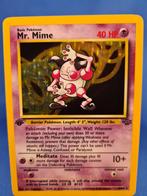 Mr. Mime 6/64 - Jungle (1st edition), Hobby en Vrije tijd, Verzamelkaartspellen | Pokémon, Verzenden, Gebruikt