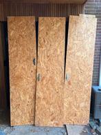4 OSB Platen 60x235,5cm, Ophalen, Gebruikt, Hout, Minder dan 20 mm