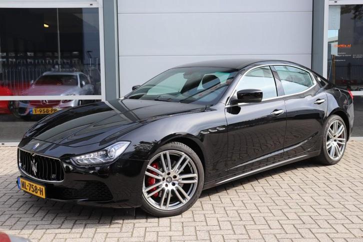 Maserati GHIBLI 3.0 S Q4 (411PK), Auto's, Maserati, Bedrijf, Ghibli, 4x4, ABS, Airbags, Alarm, Android Auto, Apple Carplay, Bluetooth