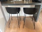Set van 2 keuken Barkrukken, Huis en Inrichting, Barkrukken, Ophalen, Met voetsteun, 60 tot 90 cm, Zo goed als nieuw