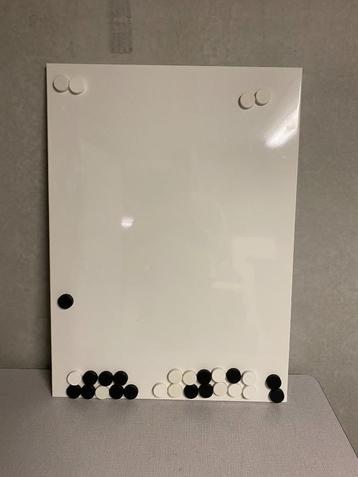 White board magnetisch metaal memo bord 58 x 80 cm NIEUW beschikbaar voor biedingen