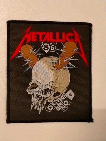 Metallica Damage Inc 1986 86 vintage muziek patch metal rock beschikbaar voor biedingen