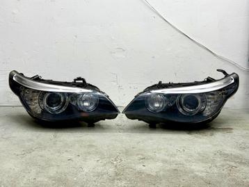 BMW E60 E61 LCI Adaptieve Bi-Xenon Koplamp Set Headlight beschikbaar voor biedingen
