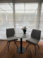 2x Moderne Haco Eetkamerstoelen - Draaibaar & Kantelbaar, Huis en Inrichting, Stoelen, Ophalen, Twee, Zo goed als nieuw, Metaal