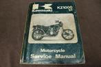 Kawasaki KZ1000 ST 1979 motorcycle service manual KZ 1000, Motoren, Ophalen of Verzenden, Kawasaki