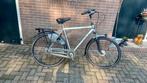Herenfiets 57 cm frame, Ophalen, Gebruikt, Versnellingen, 57 tot 61 cm