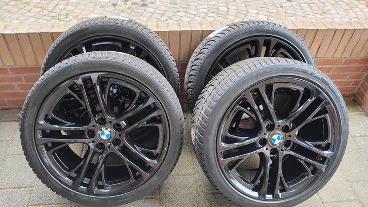 BMW Breedset autovelgen met winterbanden 20-inch X3 en X4, Auto-onderdelen, Banden en Velgen, Banden en Velgen, Winterbanden, 20 inch