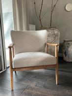Fauteuil van Colmore hout en stof, Huis en Inrichting, Fauteuils, Ophalen, Hout, Minder dan 75 cm, 50 tot 75 cm