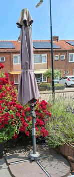Kantelbaar parasol 3x3m grote parasol zweefparasol hangparas, Tuin en Terras, Parasols, Ophalen, 2 tot 3 meter, Kantelbaar, Zweefparasol