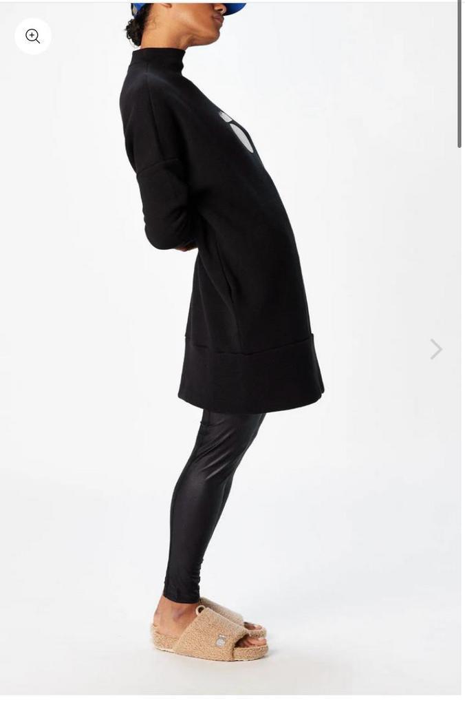 10days Relaxed fit midi dress zwart L, Kleding | Dames, Jurken, Nieuw, Maat 42/44 (L), Zwart, Boven de knie, Ophalen