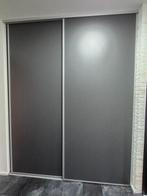 Schuifdeuren + rails, Doe-het-zelf en Verbouw, Deuren en Horren, Ophalen, Gebruikt, 120 cm of meer, Binnendeur