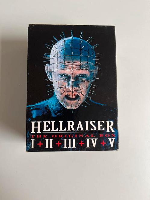 Hellraiser Original Box (1-5) DVD Horror, Cd's en Dvd's, Dvd's | Horror, Gebruikt, Overige genres, Boxset, Vanaf 16 jaar, Ophalen of Verzenden