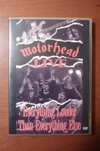 Motorhead - Everything Louder Than Everything Else Live, Cd's en Dvd's, Dvd's | Muziek en Concerten, Alle leeftijden, Ophalen of Verzenden