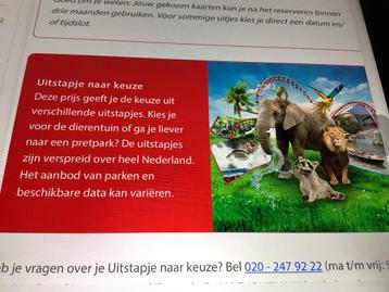Postcodeloterij uitstapje max 8 personen beschikbaar voor biedingen