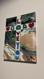 Schilderij goed doel acryl 30x40, Ophalen of Verzenden