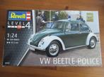 VW Beetle Police (Revell 1/24), Hobby en Vrije tijd, Modelbouw | Auto's en Voertuigen, Auto, Revell, Groter dan 1:32, Nieuw