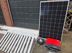 2,7kW Zonnepanelen Set - Inverter & Plat Dak Montage, Doe-het-zelf en Verbouw, Zonnepanelen en Toebehoren, Ophalen, Gebruikt, Compleet systeem