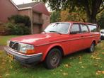 Volvo 240 gl, Auto's, Volvo, Automaat, Beige, 4 cilinders, Leder