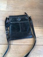 Leren bruine schoudertas van MicMac bags, Sieraden, Tassen en Uiterlijk, Tassen | Schoudertassen, Overige merken, Bruin, Ophalen of Verzenden