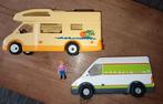 Playmobil camper en groenteboer (bus), Ophalen of Verzenden, Gebruikt, Bus of Vrachtwagen, Overige merken