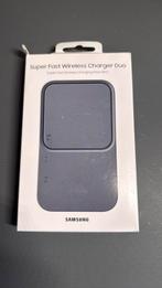 Samsung Super Fast Wireless Charger Duo Black 15W, Samsung, Nieuw, Ophalen of Verzenden, Samsung