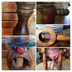 Retro notenkraker kurkentrekker pepermolen zandloper '70, Ophalen of Verzenden