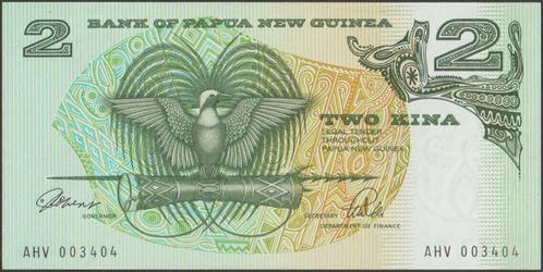 Papua New Guinea 2 kina ND(1989-1991) UNC p.5c (# 62), Postzegels en Munten, Bankbiljetten | Oceanië, Los biljet, Verzenden