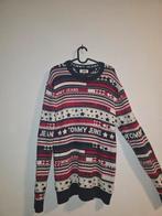 Tommy Jeans Trui Jacquard Rood/Blauw - Maat M, Maat 48/50 (M), Ophalen of Verzenden, Zo goed als nieuw, Tommy Jeans