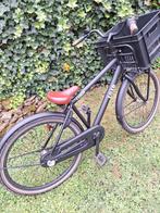 Jongensfiets met krat, 26 inch, 3 versnellingen, Fietsen en Brommers, Fietsen | Heren | Herenfietsen, Ophalen of Verzenden, Gebruikt