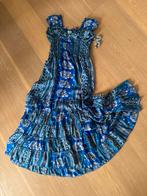 Iconique Blauw Zomerjurk - Maat M, Maat 38/40 (M), Iconique, Zo goed als nieuw, Onder de knie