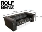 GRATIS Rolf Benz Creation 6800 2,5-zit lederen design bank, Huis en Inrichting, Ophalen, Gebruikt, Design, Driepersoons
