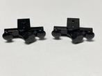 Partij 2x nieuwe zwarte Lego trein buffers met magneten, Ophalen of Verzenden, Nieuw, Losse stenen, Lego