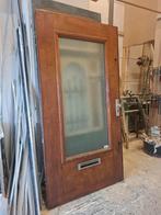 Klassieke eiken voordeur !, Doe-het-zelf en Verbouw, 75 tot 150 cm, Deurkozijn, Ophalen of Verzenden, Zo goed als nieuw