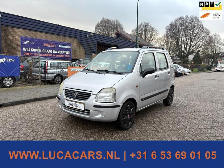 Suzuki Wagon R+ 1.3 GL AUTOMAAT, Auto's, Suzuki, Bedrijf, Te koop, Wagon R+, ABS, Airbags, Centrale vergrendeling, Dakrails, Elektrische buitenspiegels