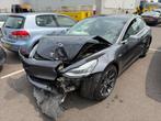 Tesla Model 3 2019 Grijs Schade auto / Project, Auto's, Tesla, Automaat, Zwart, 1790 kg, 208 pk