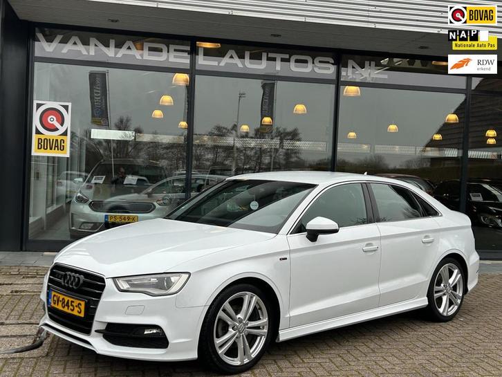Audi A3 Limousine 1.4 TFSI Ambition Pro S-Line Navi Clima Cr, Auto's, Audi, Bedrijf, Te koop, A3, ABS, Airconditioning, Bluetooth