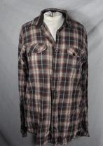 Overhemd met bruintinten.Mt M.Merk Authentic Casual Clothing, Bruin, ., Zo goed als nieuw, .