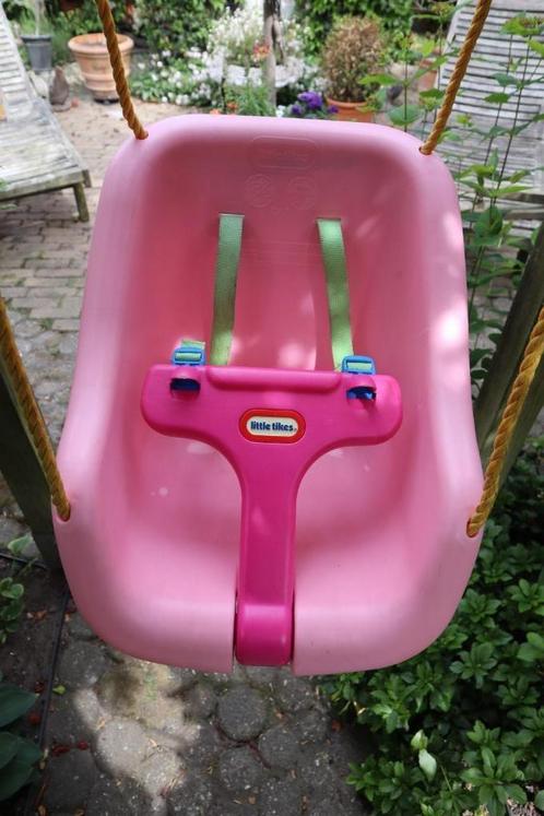 Little tikes roze 2 in 1 groeischommel schommel, Kinderen en Baby's, Speelgoed | Buiten | Speeltoestellen, Gebruikt, Schommel